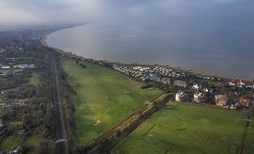 Whitstable-golf-club-Aerial Whitstable-golf-club-Aerial